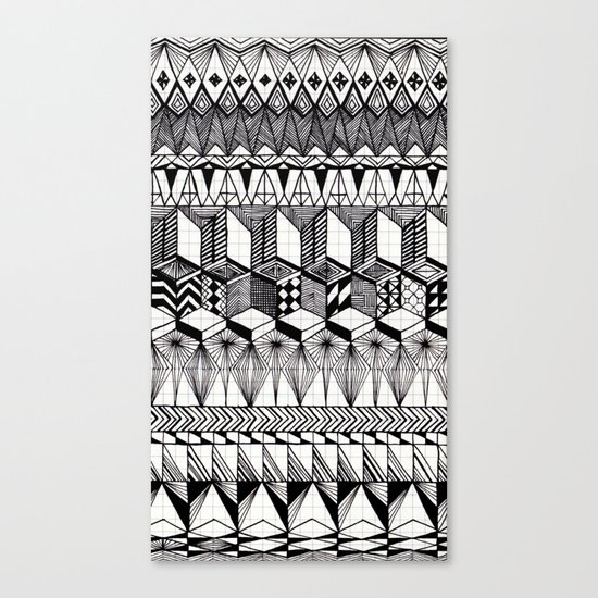 Over the Line Canvas Print