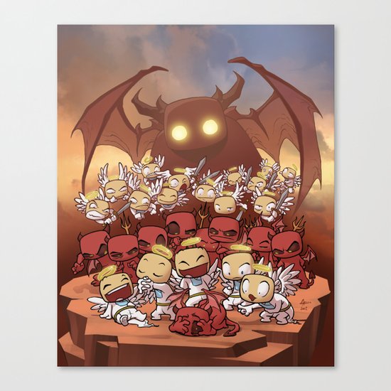 Headlights of Dooom Canvas Print