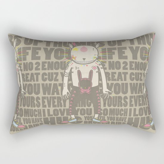 THUMBS UP YOUR LIFE Rectangular Pillow