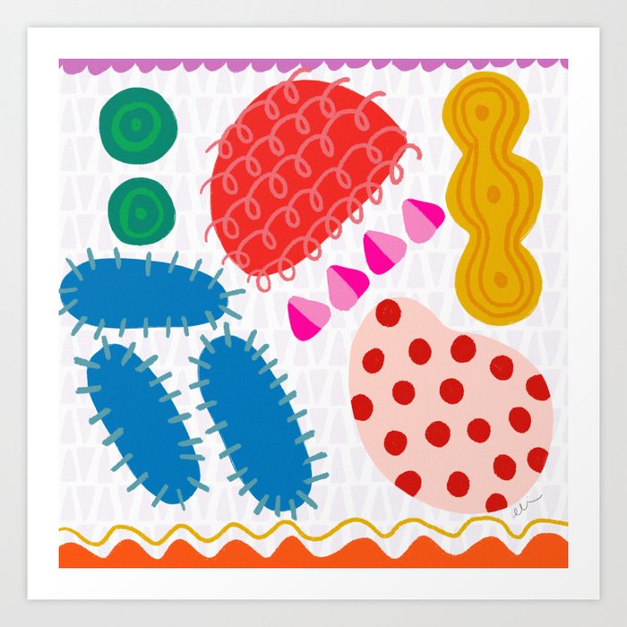 "Petri Dish" Abstract Art Print