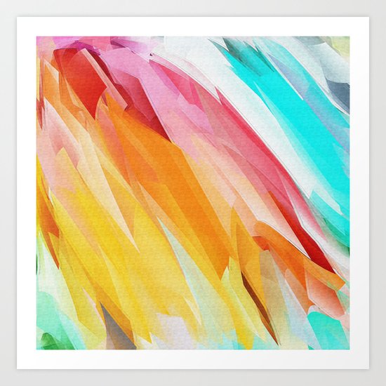 Abstract 2017 028 Art Print
