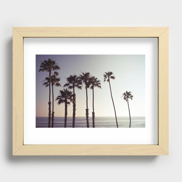 San Clemente Sunset 2 Recessed Framed Print