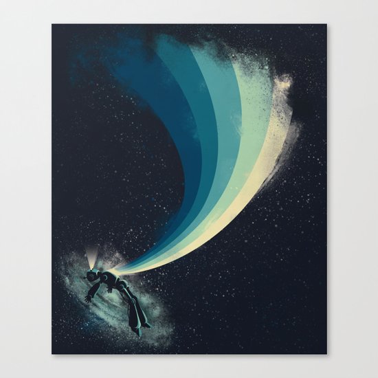 Self-destruct Canvas Print