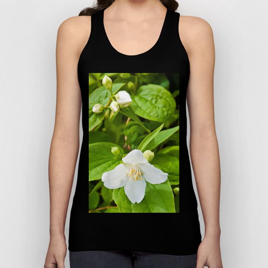 Wild Sicilian Jasmine Unisex Tank Top