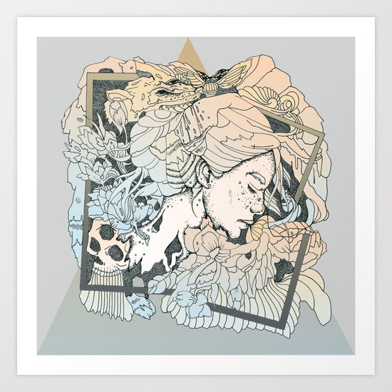 BROKEN FRAMES Art Print