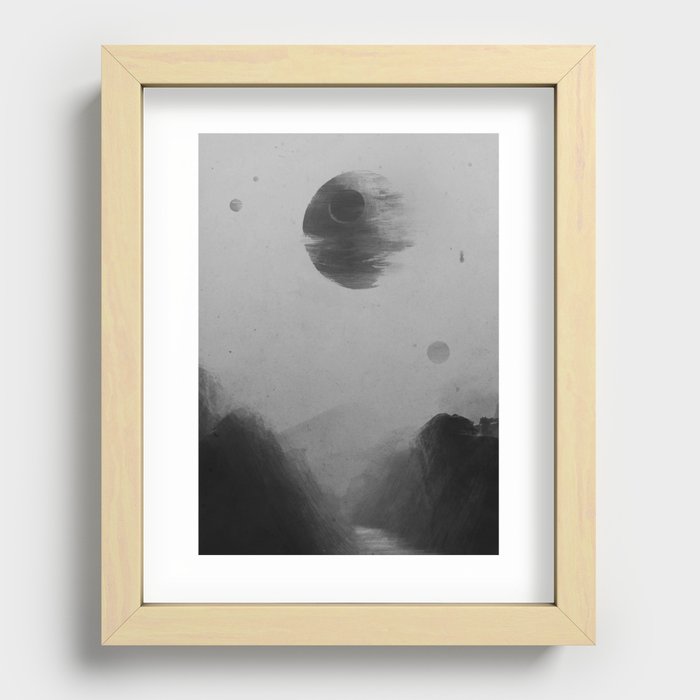 Death From Above Recessed Framed Print