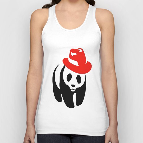 Panda Unisex Tank Top