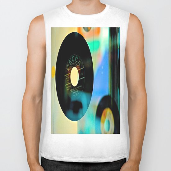 Nothing Sounds Like Vinyl Biker Tank