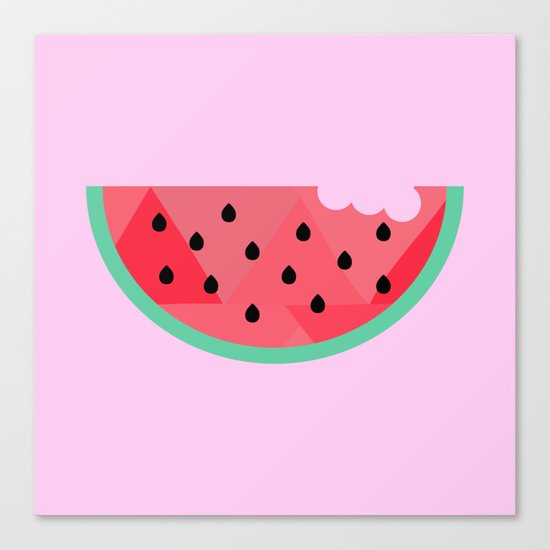 Watermelon Canvas Print