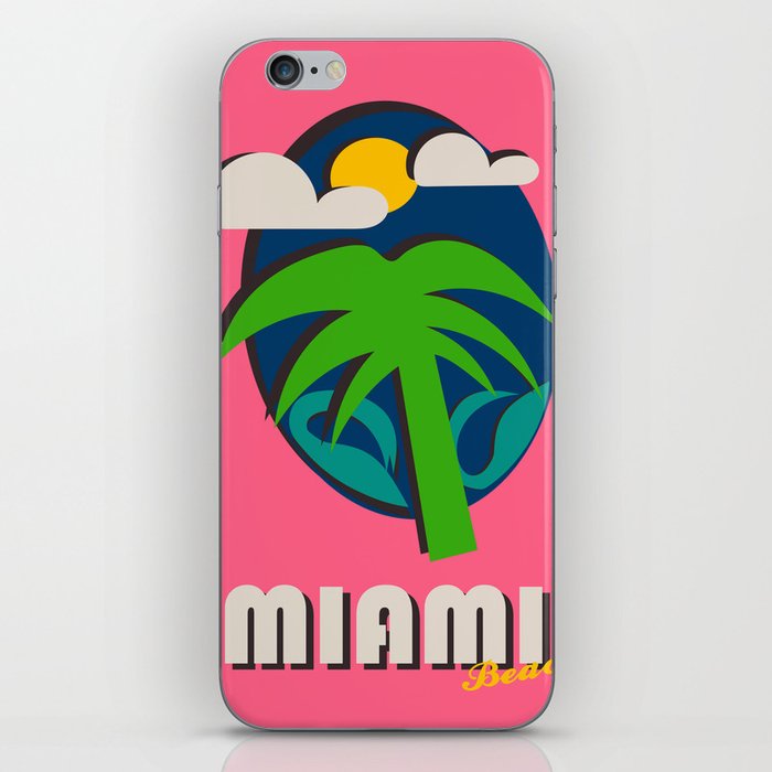 Miami Beach iPhone Skin