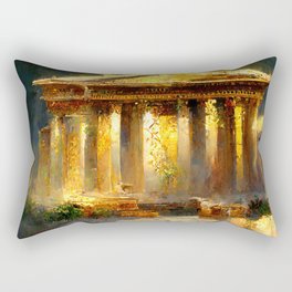 Temple of the Gods Rectangular Pillow