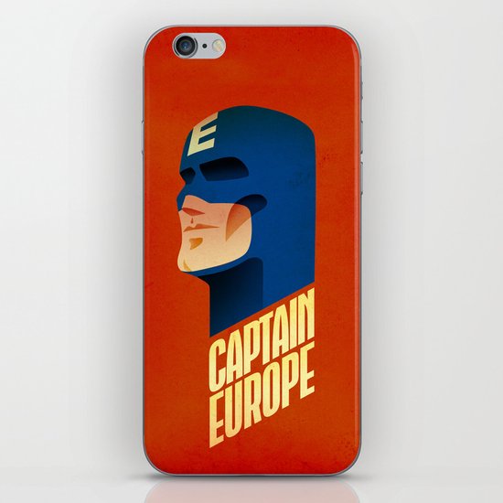 Captain Europe iPhone & iPod Skin
