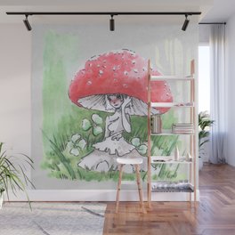 Empire of Mushrooms: Amanita Muscaria Wall Mural