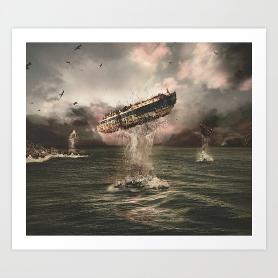SH\\PWRXCKD Art Print