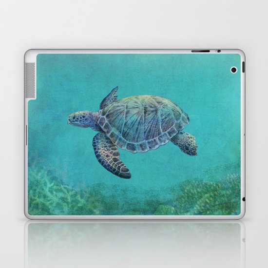 Deep Blue Laptop & iPad Skin