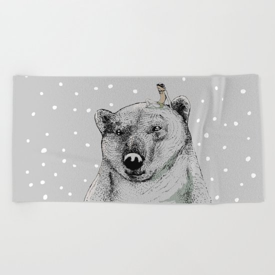Winter Wonderland Beach Towel