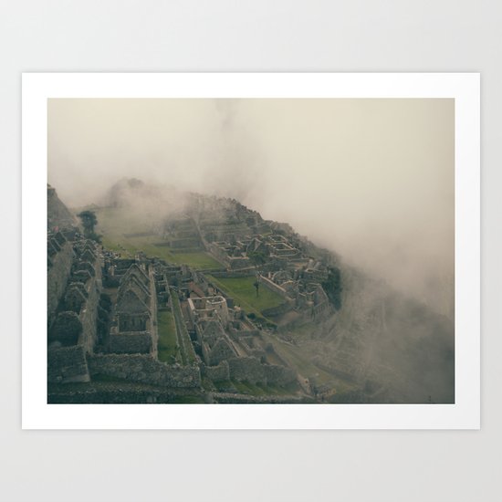 Machu Picchu Art Print