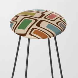 Mid Century Modern Abstract Composition 850 Counter Stool