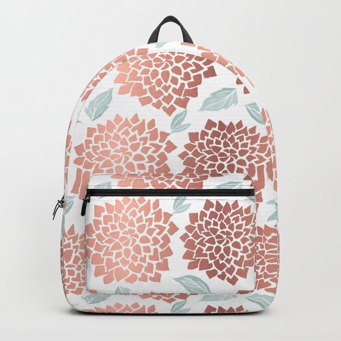 Dahlia Burst Copper Backpack