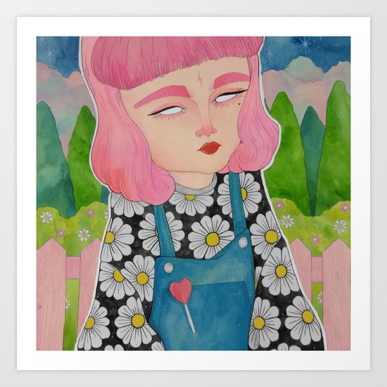 DAISY Art Print