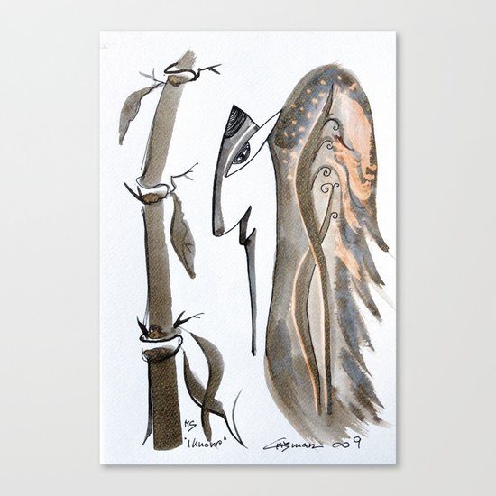 I Know Canvas Print