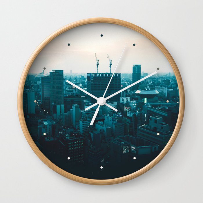 Osaka morning Wall Clock