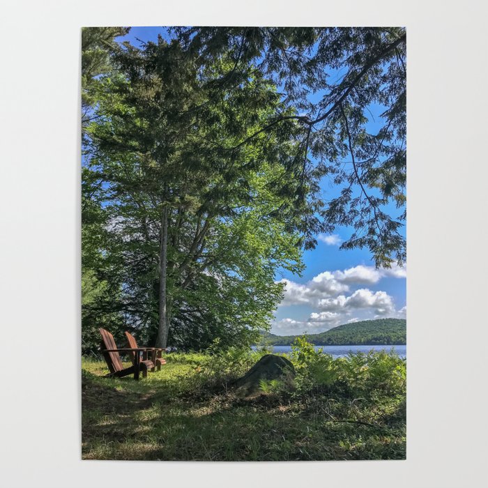 Adirondack Chairs Poster