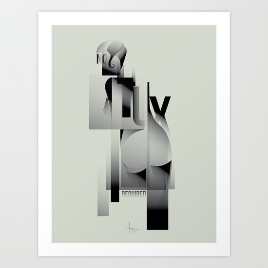 NO TUX REQUIRED V2 2013 Art Print