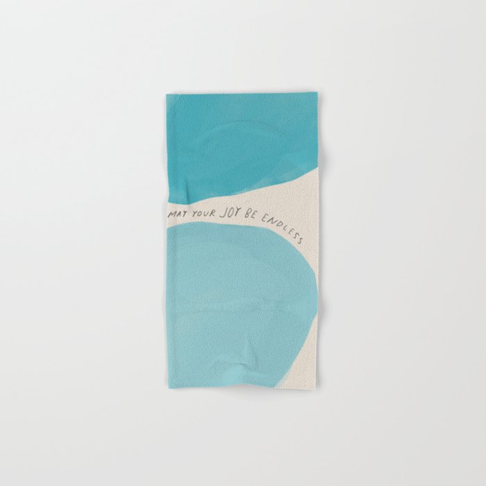 "May Your Joy Be Endless" Hand & Bath Towel