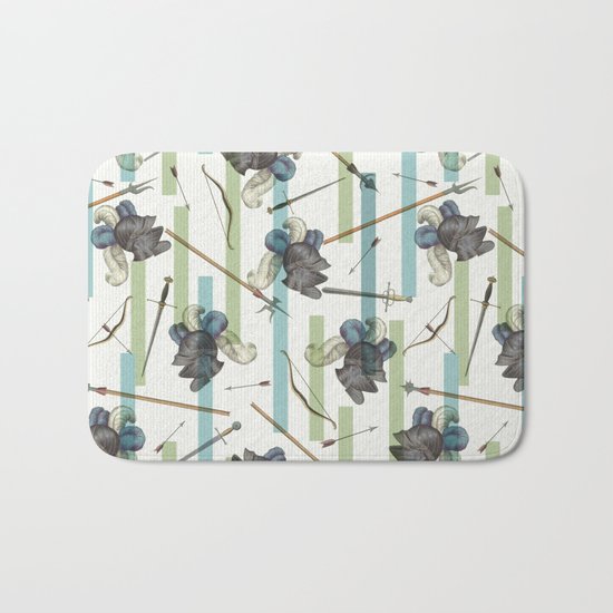 The Knight Bath Mat