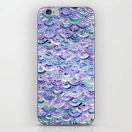 Marble Mosaic in Amethyst and Lapis Lazuli iPhone Skin