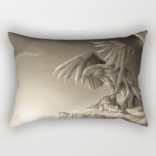 Revenge of the Nature XIII: Guardian of the Air Rectangular Pillow