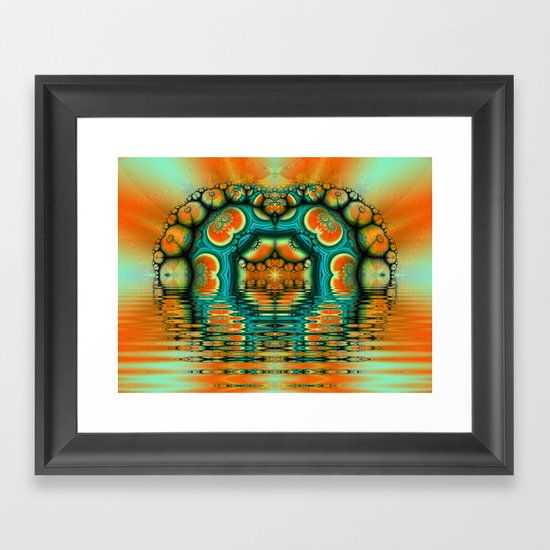 Tangerine Dreamz Framed Art Print