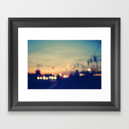 We're only young once Framed Art Print