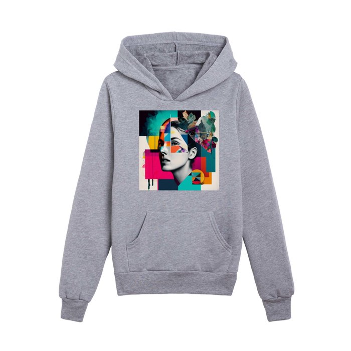 Fragmented Allure Kids Pullover Hoodie