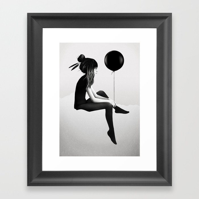 No Such Thing As Nothing Framed Art Print