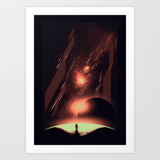 Intergalactic Travel Art Print