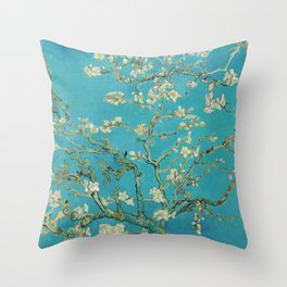 Vincent Van Gogh Almond Blossoms Throw Pillow