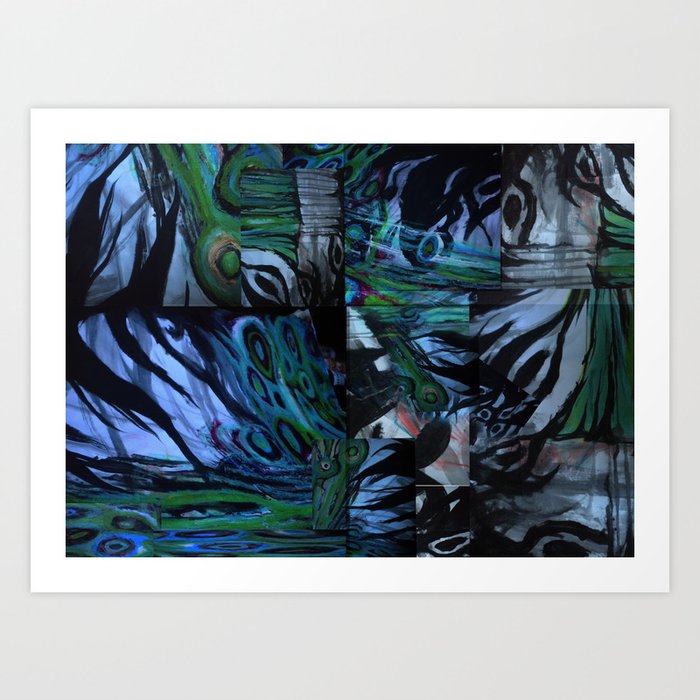 The Abstraction of Utopia and Oblivion  Art Print