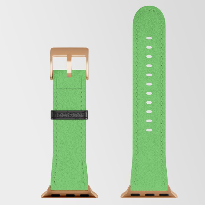 Solid Light Kelly Green Color Apple Watch Band by Colors by