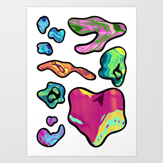 Spaces Art Print