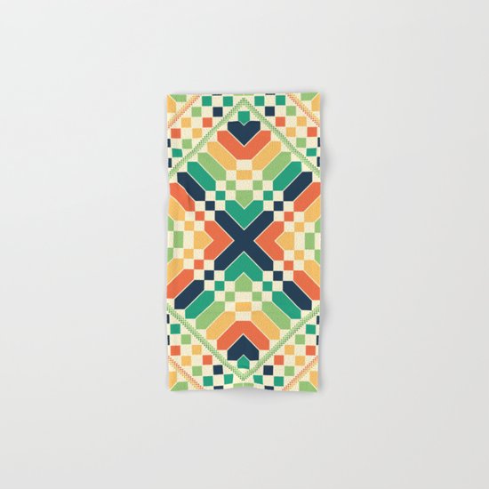 Retrographic Hand & Bath Towel