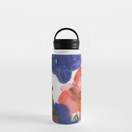 colorful bouquet: iris Water Bottle