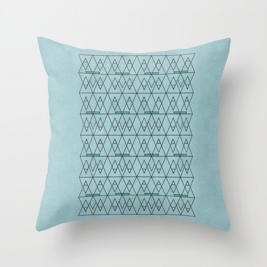 spo·rad·ic Throw Pillow