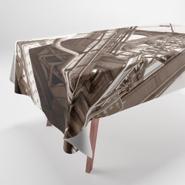 Manhatta Bridge - Sepia  Tablecloth