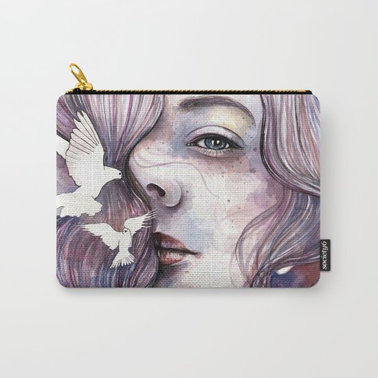 Dreams of freedom, watercolor artwork Carry-All Pouch