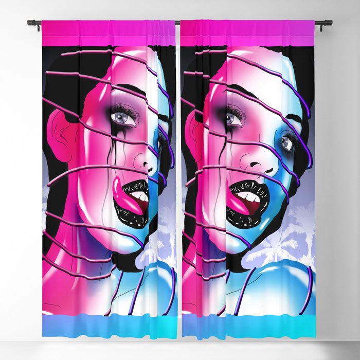 Lick My Pain Blackout Curtain