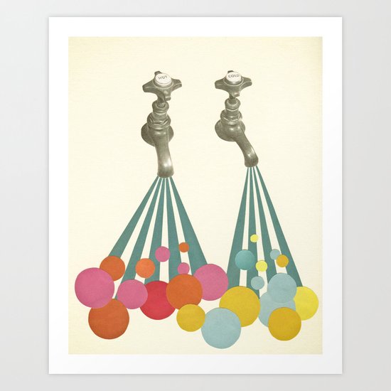 Soapsuds Art Print