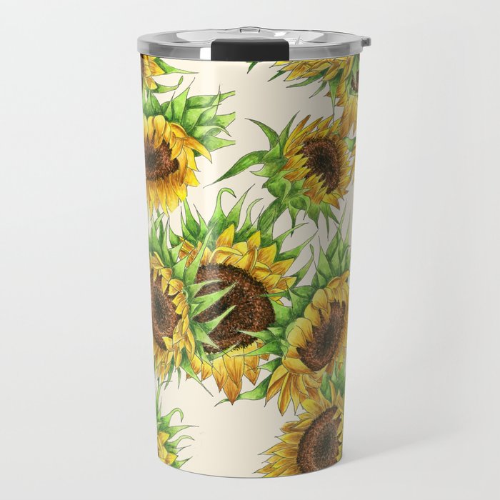 Sunflower Bouquet Travel Mug