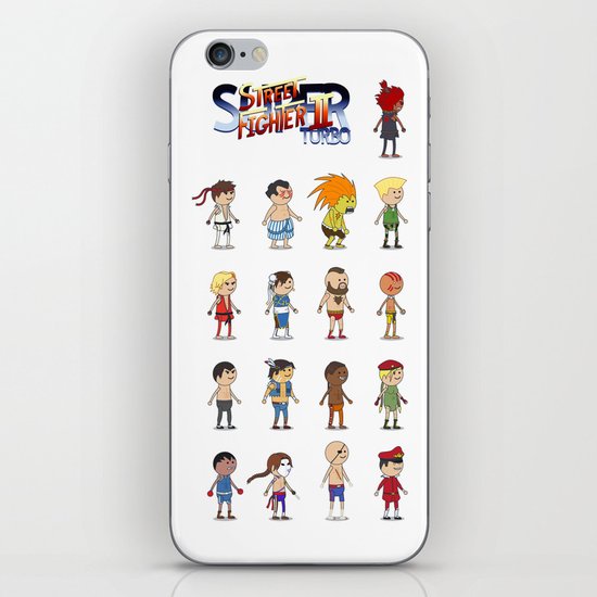 Super Street Fighter II Turbo iPhone & iPod Skin